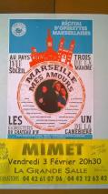 Affiche marseille mes amours