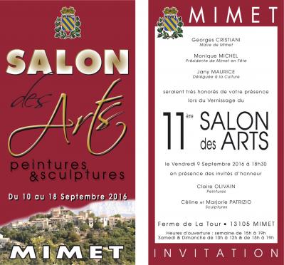 Invitation 2016 salon des arts